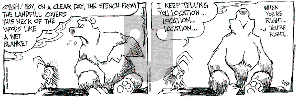 The Grizzwells on Tuesday February 22, 2005 Comic Strip