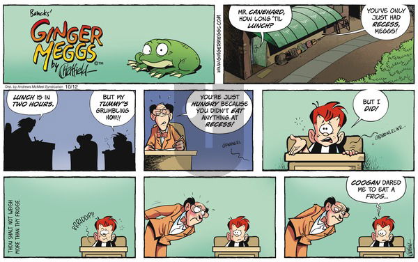 Ginger Meggs on Sunday October 12, 2025 Comic Strip