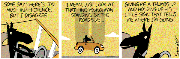 Dark Side of the Horse on Monday January 16, 2012 Comic Strip