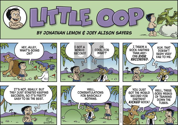 Alley Oop - Sunday January 29, 2023 Comic Strip