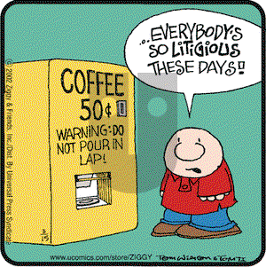 Ziggy on Friday March 15, 2002 Comic Strip