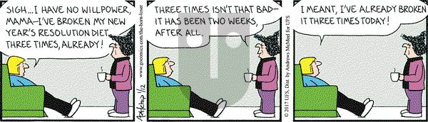 The Born Loser on Thursday January 12, 2017 Comic Strip