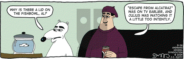 The Fusco Brothers on Friday March 28, 2025 Comic Strip