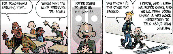 Frazz on Thursday September 4, 2014 Comic Strip