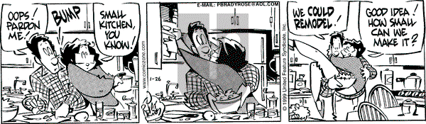 Rose is Rose on Saturday February 27, 1999 Comic Strip