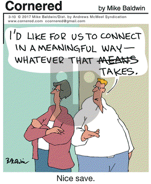 Cornered on Friday March 10, 2017 Comic Strip