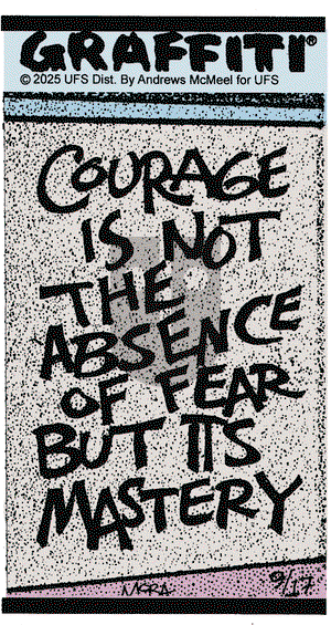 Graffiti on Wednesday September 17, 2025 Comic Strip