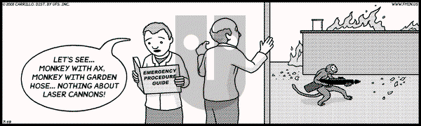 F Minus on Saturday July 19, 2008 Comic Strip