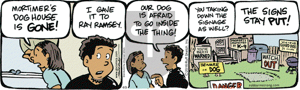 JumpStart on Saturday April 9, 2016 Comic Strip