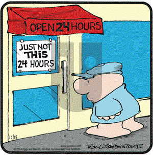 Ziggy on Monday October 18, 2004 Comic Strip