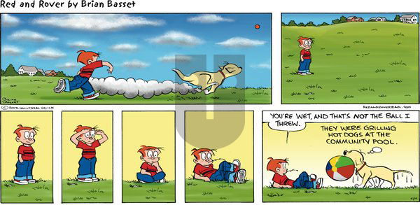 Red and Rover on Sunday June 17, 2012 Comic Strip