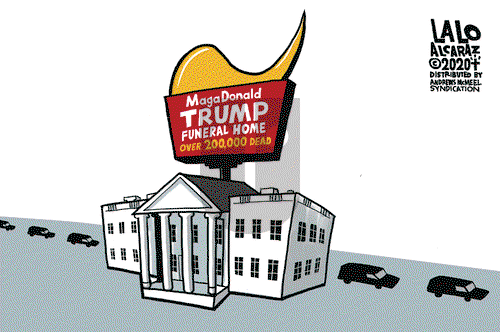Lalo Alcaraz on Thursday September 24, 2020 Comic Strip