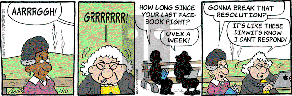 Lola on Wednesday January 10, 2018 Comic Strip