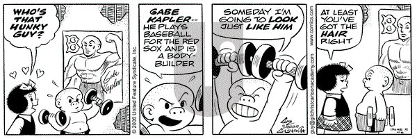 Nancy on Monday June 5, 2006 Comic Strip