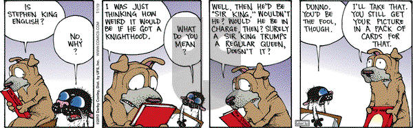 Get Fuzzy on Friday November 19, 2010 Comic Strip
