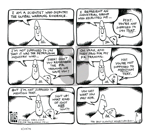 Tom Toles on Tuesday April 28, 1998 Comic Strip