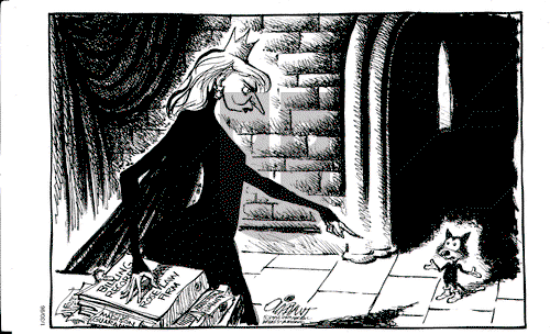 Pat Oliphant on Tuesday January 30, 1996 Comic Strip
