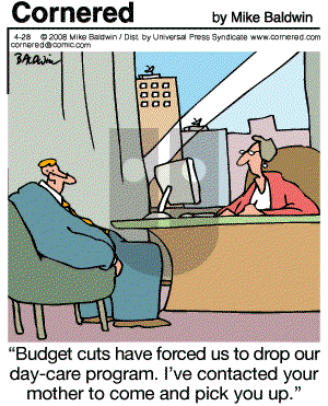 Cornered - Monday April 28, 2008 Comic Strip