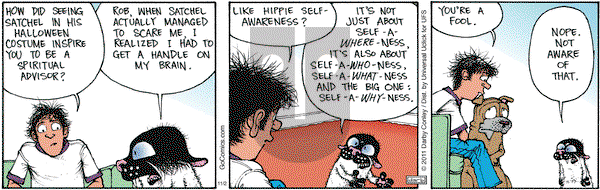 Get Fuzzy on Saturday November 2, 2013 Comic Strip
