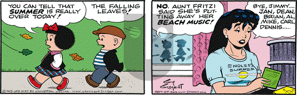 Nancy on Friday September 27, 2013 Comic Strip
