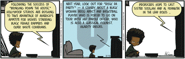 The Boondocks on Wednesday March 19, 2003 Comic Strip