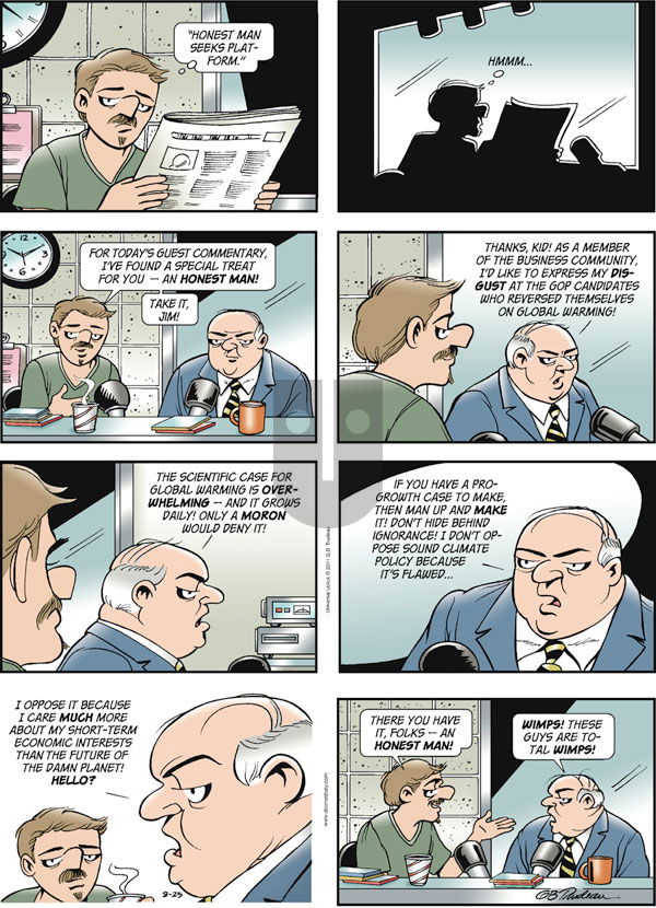 Doonesbury - Sunday September 25, 2011 Comic Strip