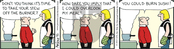 The Born Loser on Wednesday December 11, 2013 Comic Strip