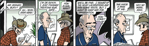 Doonesbury - Wednesday March 3, 2021 Comic Strip