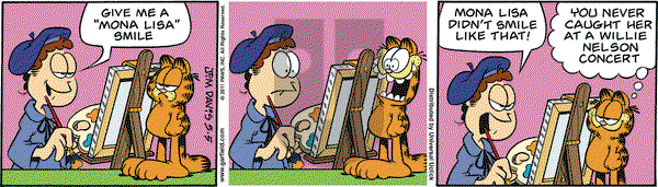 Garfield on Thursday May 5, 2011 Comic Strip