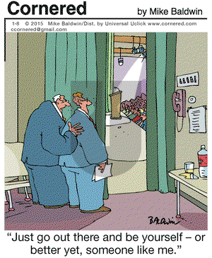 Cornered on Thursday January 8, 2015 Comic Strip