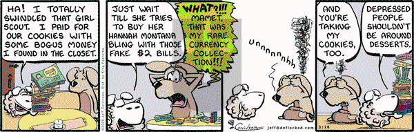 DeFlocked - Saturday March 28, 2009 Comic Strip