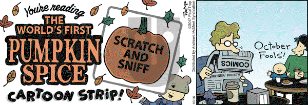 Thatababy on Monday October 16, 2017 Comic Strip