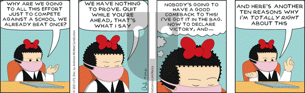 Nancy on Saturday April 24, 2021 Comic Strip