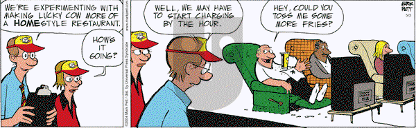 Lucky Cow on Monday May 5, 2025 Comic Strip