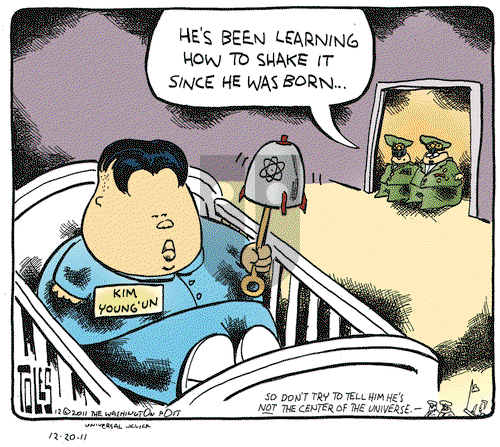 Tom Toles - Tuesday December 20, 2011 Comic Strip