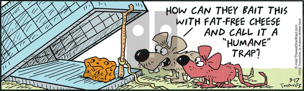 Frank and Ernest on Saturday March 17, 2018 Comic Strip