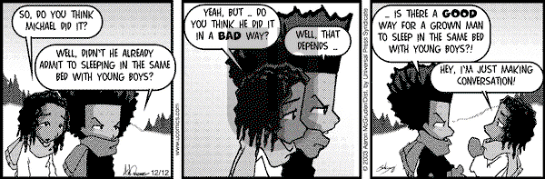 The Boondocks on Friday July 15, 2011 Comic Strip