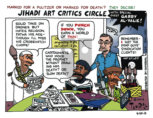 Ted Rall on Thursday April 30, 2015 Comic Strip