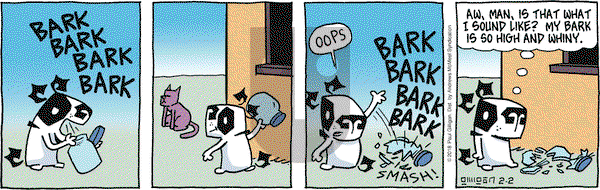 Pooch Cafe on Friday February 2, 2018 Comic Strip