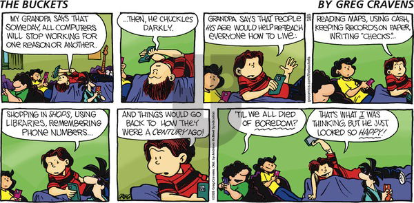 The Buckets on Sunday March 9, 2025 Comic Strip