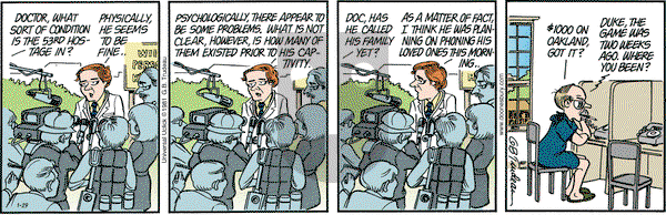 Doonesbury on Thursday January 29, 2015 Comic Strip