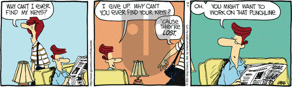 The Buckets on Friday October 7, 2011 Comic Strip