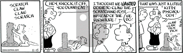 Drabble on Monday November 15, 2004 Comic Strip