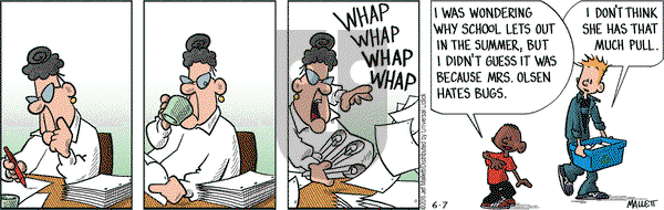 Frazz on Tuesday June 7, 2016 Comic Strip