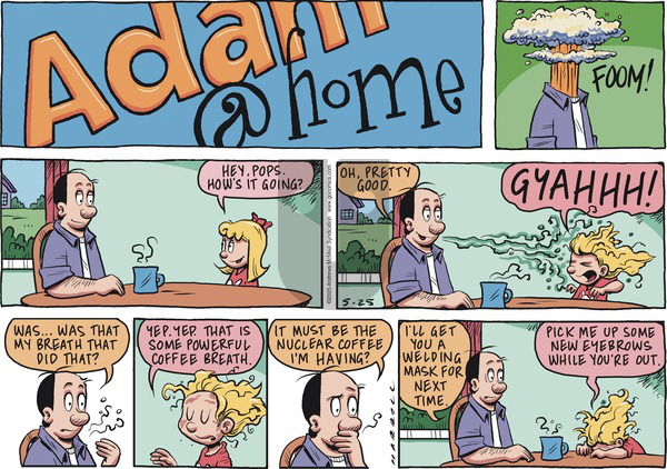 Adam@Home on Sunday May 25, 2025 Comic Strip