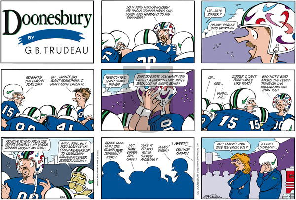 Doonesbury on Sunday September 20, 1998 Comic Strip