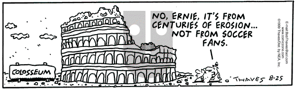 Frank and Ernest on Wednesday August 25, 1999 Comic Strip