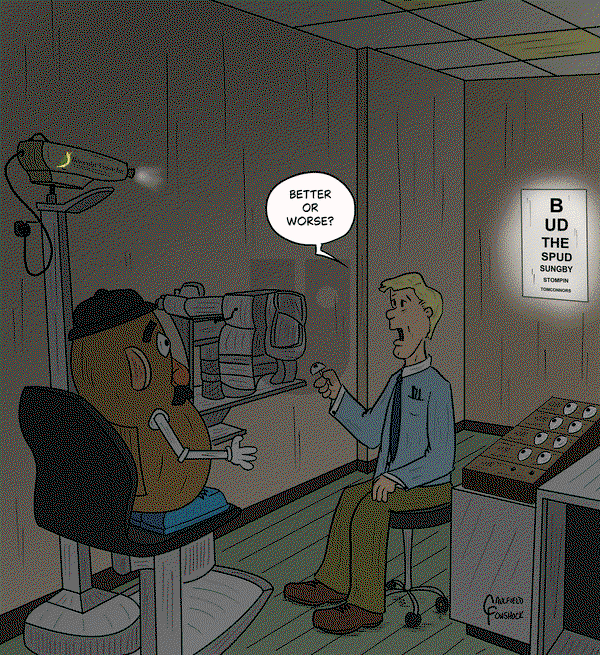Yaffle on Monday April 14, 2025 Comic Strip