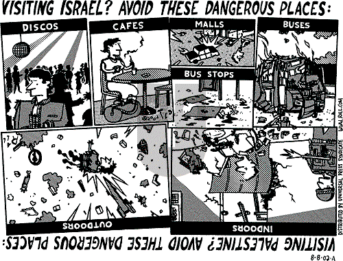 Ted Rall on Thursday August 8, 2002 Comic Strip