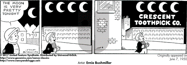 Nancy Classics on Wednesday June 7, 2017 Comic Strip